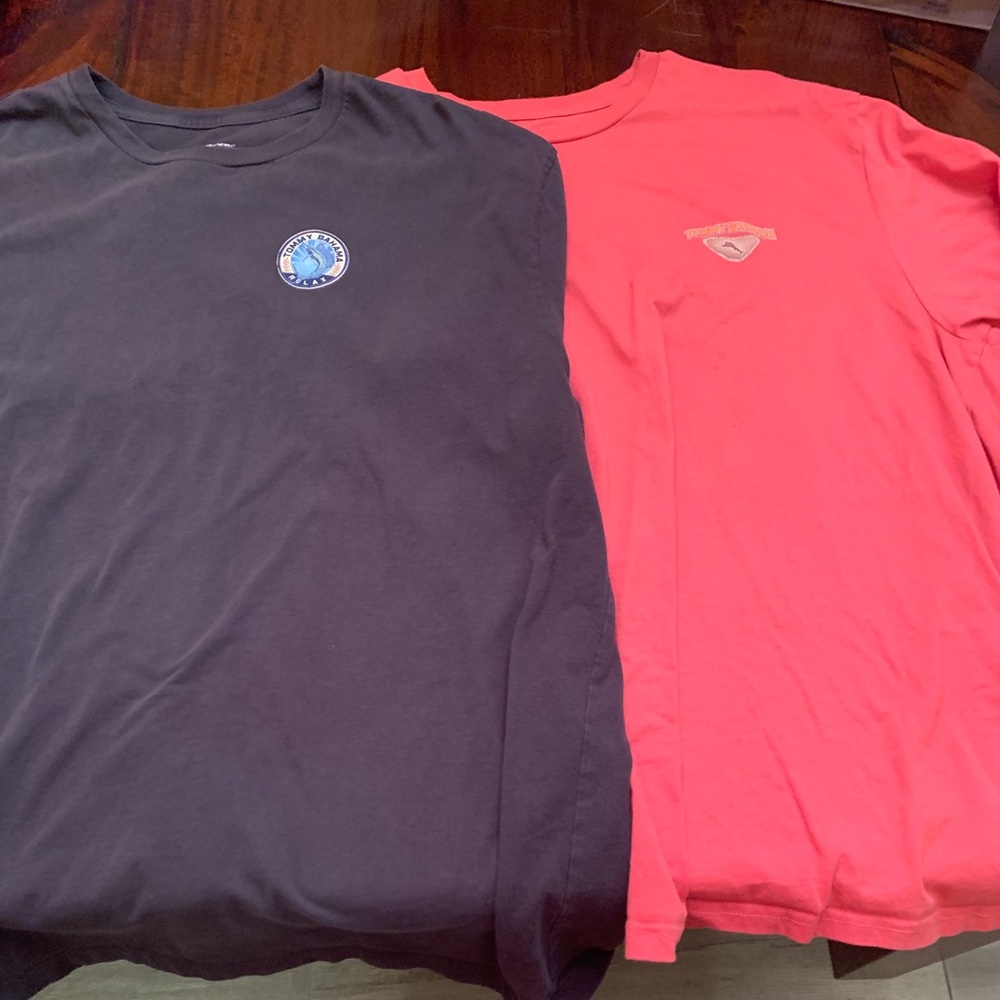 Two men’s relax Tommy Bahama tee T-shirts XXXL